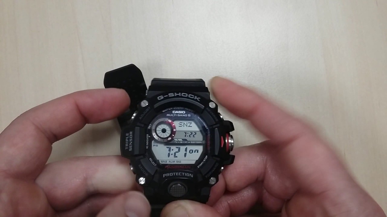 Как отключить будильник на casiо g shock